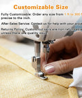 Sewing machine stitching Sun Shade Sail 10x10x10 Sand Triangle With Curved Edges, Heavy Duty 185GSM HDPE for custom sizes