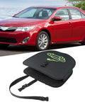 Rock Solid EV Charger Cable Storage Bag With Heavy Duty Suspension Strap Hella Spacious 600D Oxford Organizer For Electric Vehicles with straps.