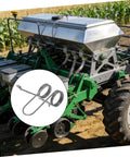Beefy Heavy Duty Steel Torsion Spring Replacement Pack 2 Easy Install Seeding Parts For Farm Seeders And Corn Planters Wear Resistant High Strength Gear For Garden And Field Use on seeder