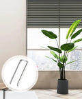 80 Piece Plantation Shutter Repair Kit With Rugged Stainless Steel Louver Staples For Quick Window Treatment Fixes showing stainless steel repair pin near window blinds.