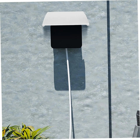 Heavy Duty Outdoor EV Charger Enclosure Weatherproof Rain Shell For Your Electric Vehicle Plug With Rock Solid UV Guard and Super Quick Install on wall.