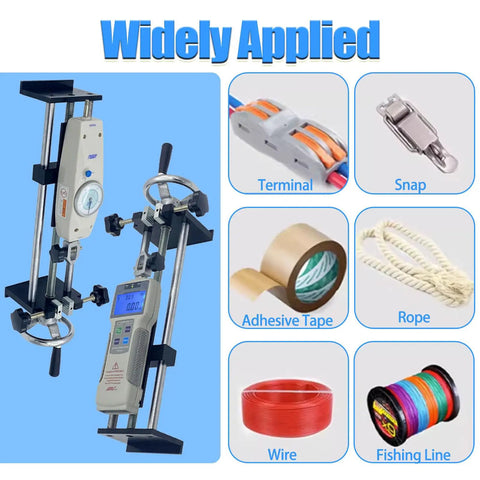 Kick Ass Digital Force Gauge And Test Stand Combo For Hella Precise Push Pull Measurement and tensile compressive load testing on various materials.