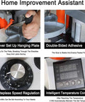 Portable Edge Banding Machine For Woodworking With Curve And Straight Line Banding Capabilities Double Sided Glue Coating