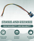 Hardcore No Nonsense High Speed BLDC Angle Encoder 14 Bit Precision Magnetic Rotary Position Sensor with colored wiring