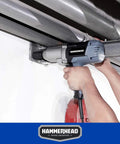 Beefy 7.5 Amp 1/2 Inch Impact Wrench Delivers 240 Ft-Lbs Torque, 2200 RPM, 2700 IPM With Friction Ring Anvil in use on metal pipes