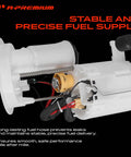 Top Notch Electric Fuel Pump Module Assembly Compatible With BMW 230i 330i 340i 430i 440i 2017 To 2021 showing internal components and design.