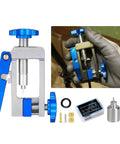 Hydraulic Disc Brake Hose Fitting Tool Kit with Upgraded Needle Driver, DIY Ready for Mountain Bike, Shimano BH90 Compatible.