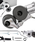 Heavy Duty Electric Drill Metal Nibbler Attachment Sheds Sheet Steel And Aluminum Plates Like A Hot Knife Through Butter With Kickass Steel Build showing close-up components and tools.