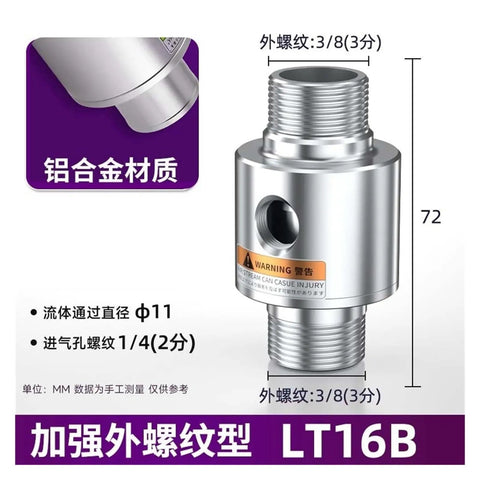 Heavy Duty Pneumatic Vacuum Generator For Large Suction And High Flow In Pneumatic Conveying Systems ZH10/20/30/40 B X185 LT16B