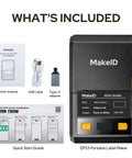 Beast Mode Ready 2 Inch Print Head Portable Industrial Label Printer With Bluetooth, Mobile App And PC Editor, 2600mAh Battery.