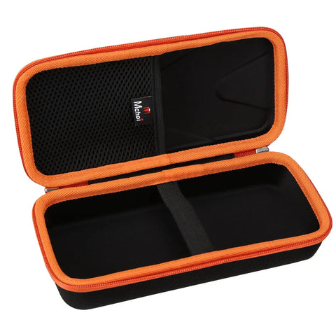 Heavy Duty Eva Hard Shell Case Built Sick To Protect Your Fluke 902 Fc Hvac True Rms Clamp Meter, open view with orange accents.