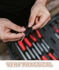 Electric Fence Insulators For Wood Posts With Socket Tool 51Pcs Insulated Fence Hardware Clips black plastic screw-in insulator