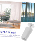 Tough As Nails 8 Pack Vertical Blind Bottom Weights Roller Shutter Stopper Repair Kit White Plastic in simple design.