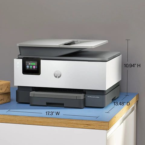 OfficeJet Pro 9125e Wireless All In One Color Inkjet Printer AI Enabled With Scanning Copying Faxing ADF And Duplex Printing Office Workhorse