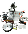 Heavy Duty 1500W Variable Speed Belt Sander And Knife Grinder Table Featuring Pure Copper Motor and 1800mm belts for precision work.