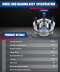 Wheel hub bearing assembly specifications for Front Wheel Hub Bearing Assembly For Tesla Model 3 And Model Y Top Shelf Oem Replacement.