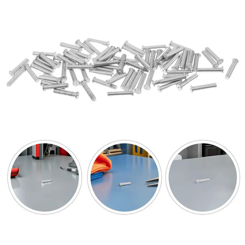 80 Piece Aluminum Rivet Nuts And Dent Puller Kit For Car Body And Auto Sheet Metal Repair With Quick Stretch Technology 4mm Rivets