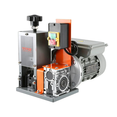 Heavy Duty Electric Wire Stripper Machine Automatic Cable Prep Tool With 180W Motor showing motor and control panel.