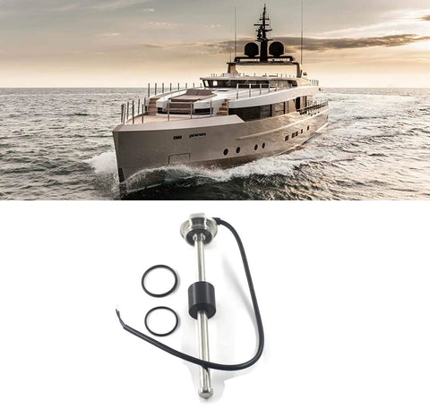Heavy Duty Marine Fuel Sending Unit With Twist In Bsp Threads For Easy Boat And Truck Level Checks 0 To 190 Ohm Sensor 600Mm Probe
