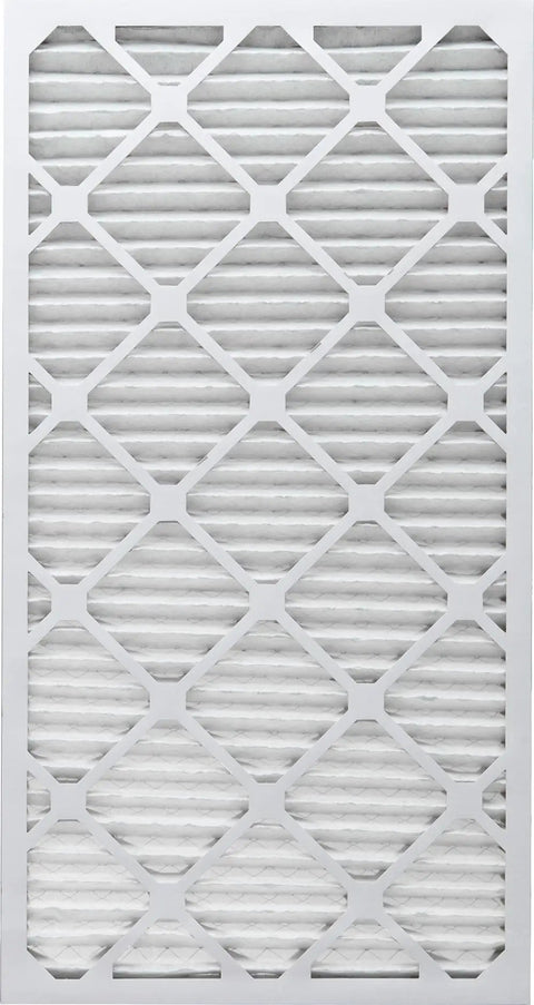 Pleated MERV 8 Air Filter 20x30x1 Nominal Size with Actual 19.75x29.75x0.75 for Home HVAC Setup, front view