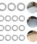 Top Shelf Heavy Duty Stainless Steel Spring Lock Washers M6 300 Piece in polished finish, ideal for tough jobs and non-slip fastening.