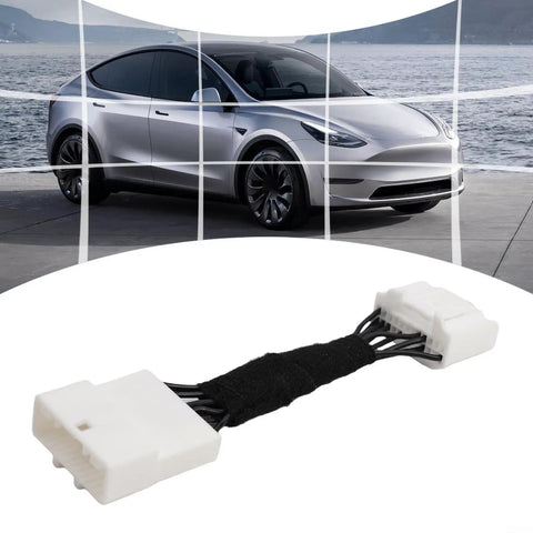 Heavy Duty Charging Port Module Wiring Harness For Tesla Model 3 And Model Y 2017 Through 2023 with electrical connectors and cables.