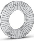 Dead Tight Wedge Locking Washers For Half Inch Bolts Steel With Zinc Flake Coating Vibration Resistant Safety Hardware detailed image of steel wedge locking washer.
