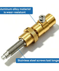 Adjustable Magnetic Arrow Rest And Cushion Plunger For Bows Featuring Slick Aluminum Rebound Mechanics For Zero Drag Accuracy Left Or Right Hand Setup To Nail Your Shots Dead Center, showcasing aluminum alloy and stainless steel screw design.