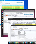 Network setup on Windows, Ubuntu Linux, and Mac OS for All In One Network Temperature And Humidity Monitor With PoE Power Supply No Fuss Setup.