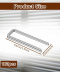 160 Piece Silver Plantation Shutter Repair Kit with Sturdy Louver Pins for Blinds Replacement Heavy Duty Durability, 0.61x0.2in steel pins