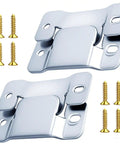 Solid Metal Sectional Couch Connectors To Keep Sections From Sliding Apart, featuring two steel brackets and four screws.