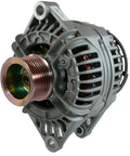 Road Ready Heavy Duty Replacement Alternator For Dodge Ram 5.9 Liter Pickup 1999 To 2002 Direct Fit 136 Amp External Regulator side view