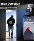 4G LTE Solar Security Camera Wireless Outdoor With Built In SIM Card IP65 Rated 360 Degree Live View Two Way Audio No WiFi Required Plug And Play Off Grid Surveillance Built To Survive Any Condition You Throw At It, motion detection setup with intruder alert.