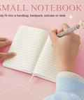 Bling Rhinestone Notebook Set Glitter Pocket Journal With Crystal Pen Mini Diamond Diary Hardcover For Women A6 Size