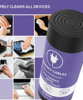 Screen Cleaner Wipes For Screens And Lenses Safe Gentle Electronic Wipes For Phone TV Computer Monitor With Microfiber Cloth Canister