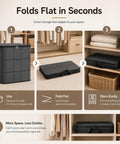 Big Roomy Fabric Storage Tote With Smooth Dual Zipper Foldable Closet Organizer For Quilts Bedding Moving Seasonal Coats in storage setup