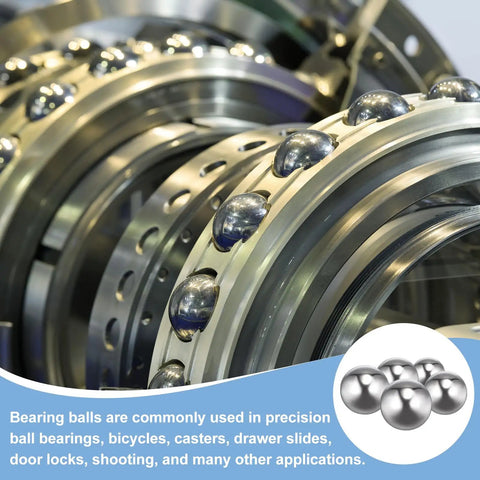 Tough As Nails 10MM Bearing Balls 20 Piece Bulk Pack Crafted From Rugged 316 Stainless Steel featuring precision G200 calibrated bearing balls.