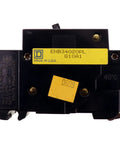 3 Pole Ehb Powerlink Circuit Breaker 277V 20A Black Badge with labels, ideal for commercial panel use, reliable and sturdy.
