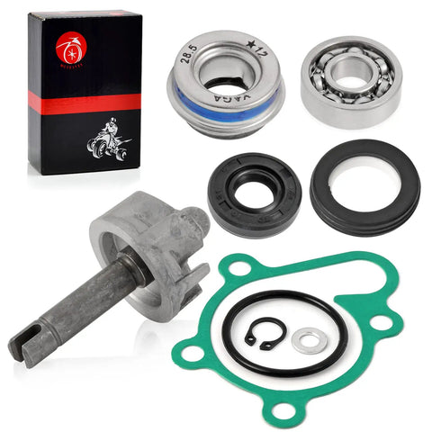 Rock Solid Water Pump Impeller Seal Gasket And Bearing Repair Kit, parts include seals, gaskets, and bearings, fits Yamaha ATVs.