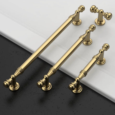 Top Shelf Champagne Bronze Cabinet Pulls With Five Inch Hole Centers Freshen Up Your Kitchen Or Bathroom Setup Includes Ten Hefty Drawer Handles Built Tough For Everyday Hustle And A Slick Coating That Really Steps Up The Vibe.