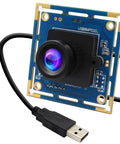 8MP USB Camera Module With 3264x2448 HD Resolution, IMX179 Sensor, 2.1mm Lens, UVC Plug And Play, USB connector visible