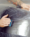 Using 20 Sheets 9x3.6 Inch Dry And Wet Sandpaper Kit With Silicon Carbide For Metal And Woodworking Projects on auto body