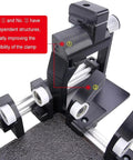 Heavy Duty Manual Box Folding Tool Featuring Adjustable Clamp Slick Aluminum Build Total Game Changer For Quick Shipping Cardboard Packing And Zero Stress Setup clamp details with independent structures and rollers.