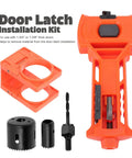 Premium Door Lock Installation Kit With Switchable Blades And Top Chisel Latch Mortise Tool Perfect For 1 3⁄8 To 1 3⁄4 Inch Thick Doors And Serious DIY Home Pros Who Need Reliable Hardware Solutions Fast.