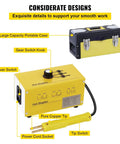 Get Your Ride Looking Crisp Again With This Legit Plastic Welding Kit Featuring Dope Rapid Heating Technology And Smooth Joint Repairs making components of hot stapler and case.