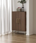 Real Deal Solid Brass Cabinet Pulls With Slick Brushed Gold Finish Rock Solid Heavy Duty Drawer Handles For Kitchen Island Swaps And Bathroom Vanity Refreshes Exactly 7 1/2 Inch Span 5 Pack Set on a wooden cabinet.