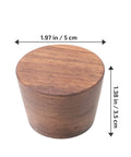 5cm Walnut Wood Cone Cabinet Knobs Drawer Pull Handles For Wardrobe And Kitchen Cabinets Dope Durable Furniture Hardware