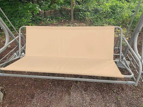 Heavy Duty Patio Swing Seat Support Cushion Cover Fits 2 To 3 Seaters, Waterproof And UV Resistant, All Weather Outdoor Replacement, 63x22x22 Inch
