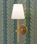 Next Level Gold Metallic Wallpaper Featuring Elegant Dots Pattern With Luxe Fibrous Texture For A Big Time Room Glow Up Eco Friendly Usa Made Wall Covering High End Decor Paste The Wall Ready with wall sconce lamp.