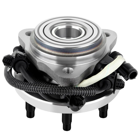 Heavy Duty Front Wheel Bearing And Hub Assembly With Abs Sensor For Ford Ranger Mountaineer Explorer Sport 5 Lug 27 Splines close-up view